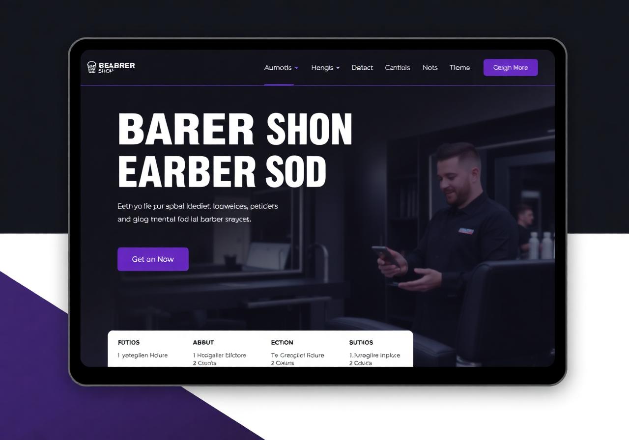 Barber Shop Website