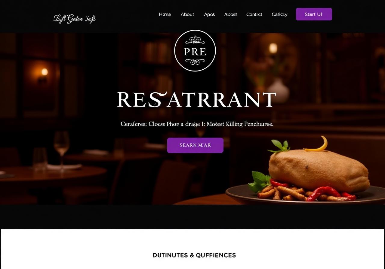 Restaurant Website