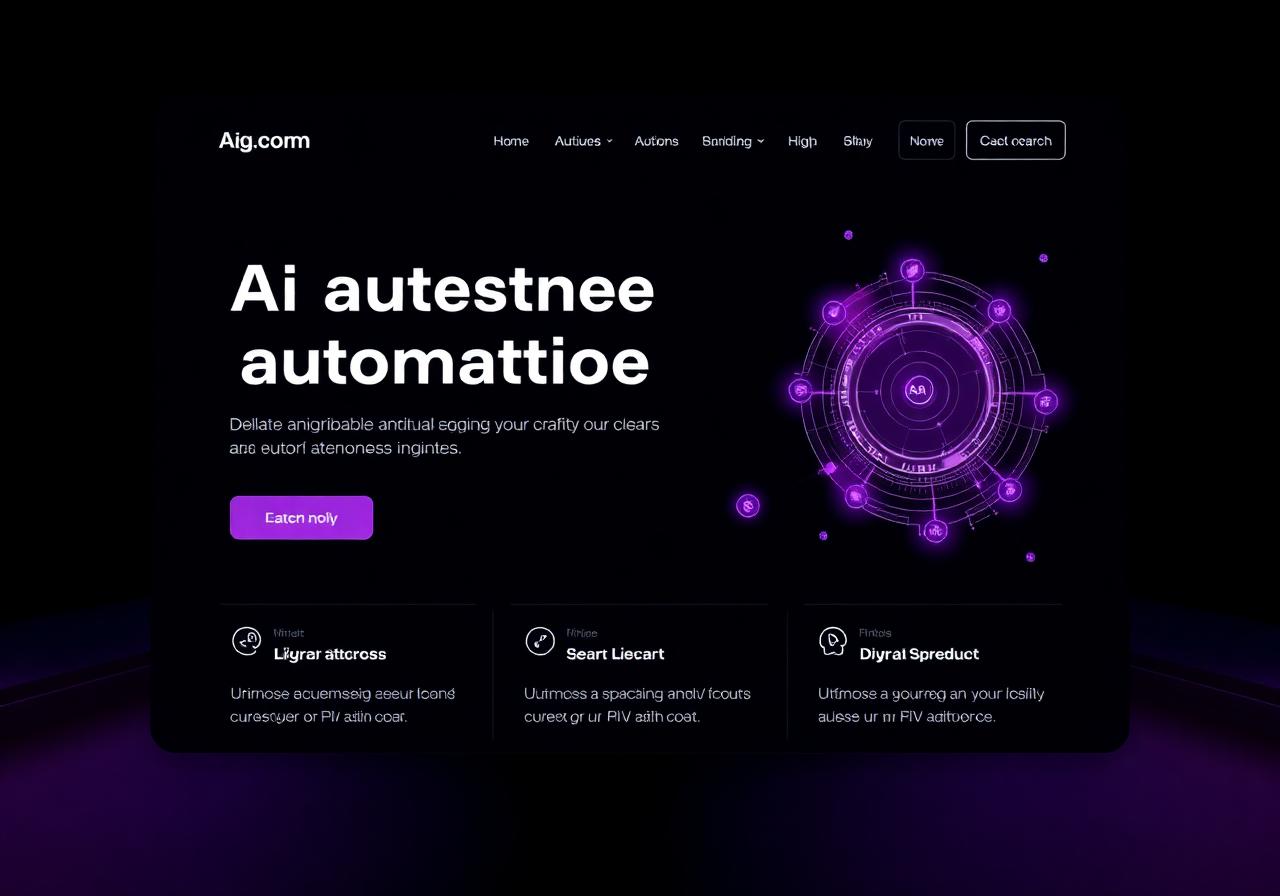 AI Automation Landing Page